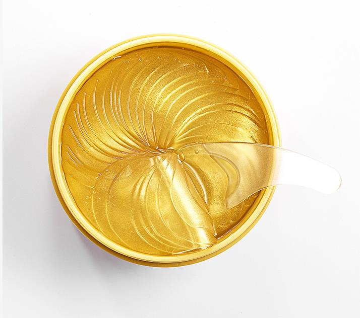 Mască cu Aur Pur pentru ochi, hidratantă și anti-rid, "60 buc"